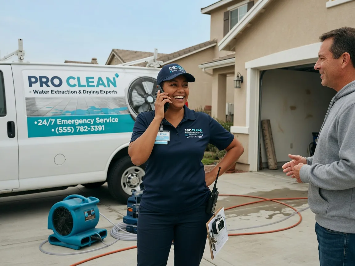 Water Extraction & Drying Anaheim, CA FAQs